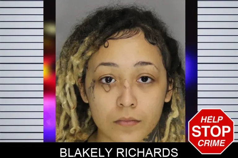 Blakely Richards mugshot – Cobb County , Georgia Blakely Richards