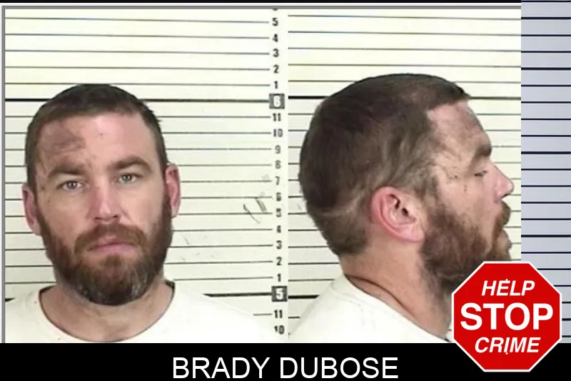 Brady Dubose Mugshots