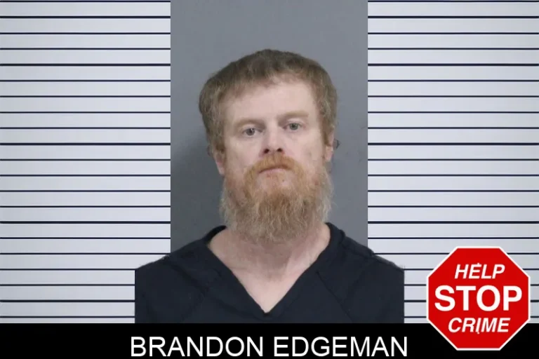 Brandon Edgeman mugshot โ Catoosa County , Georgia Brandon Edgeman