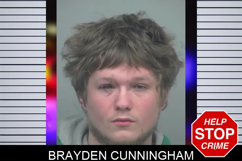 Brayden Cunningham mugshot