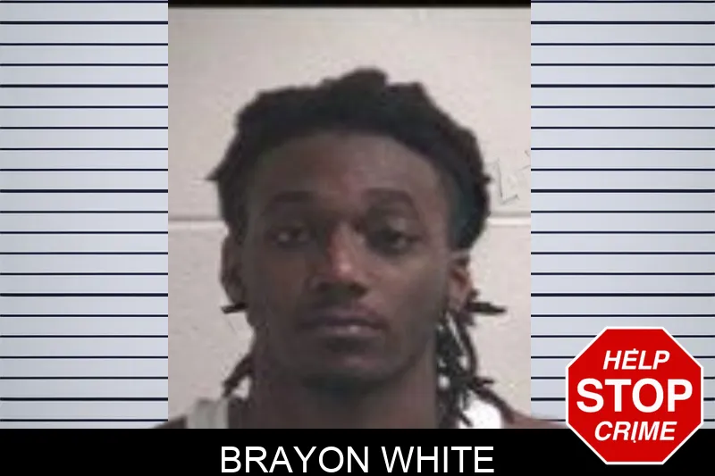 Brayon White mugshot