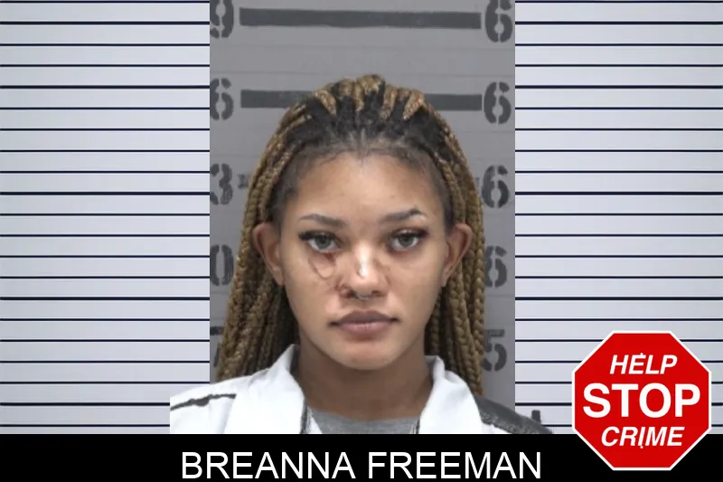 Breanna Freeman mugshot