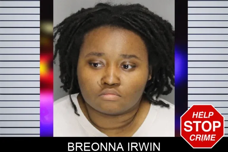 Breonna Irwin mugshot – Cobb County , Georgia Breonna Irwin