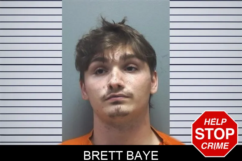 Brett Baye mugshot