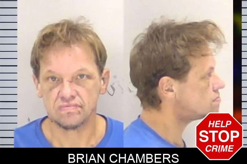 Brian Chambers mugshot