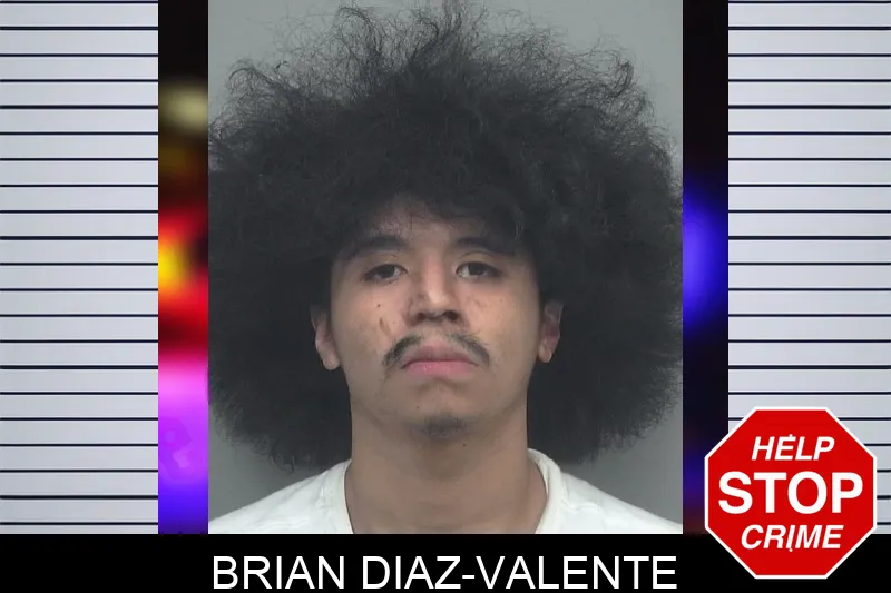 Brian Diaz-Valente Mugshots