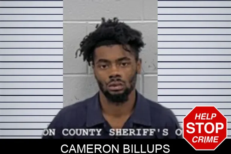 Cameron Billups mugshot – Walton County , Georgia Cameron Billups
