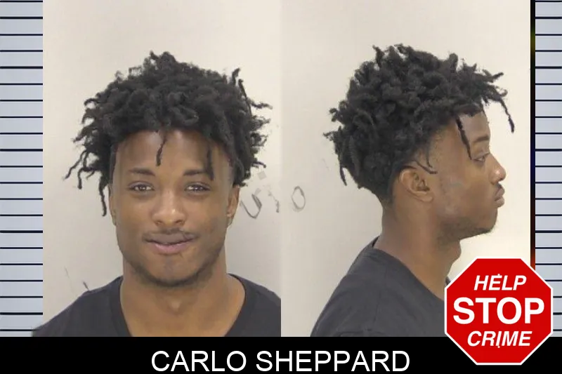 Carlo Sheppard mugshot