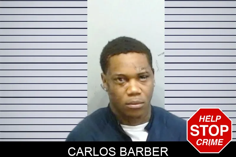 Carlos Barber mugshot