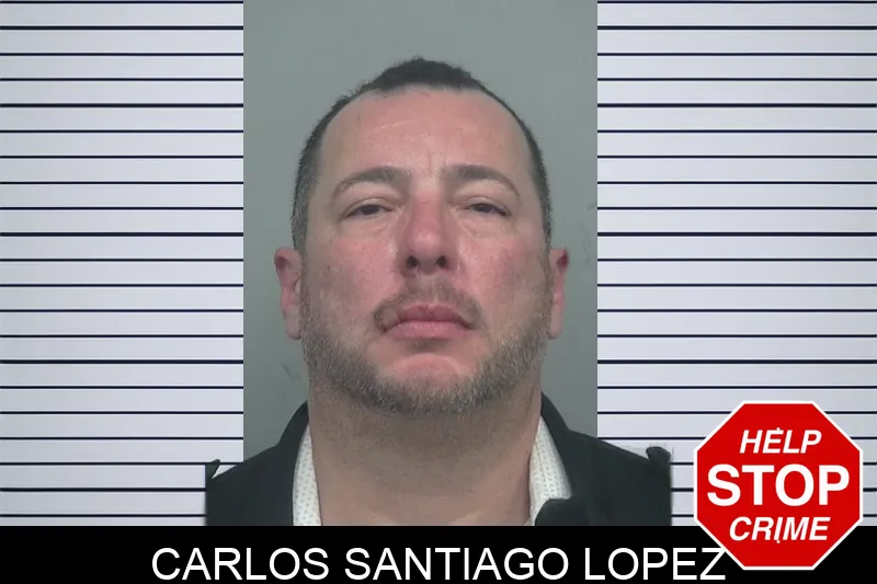 Carlos Santiago Lopez mugshot
