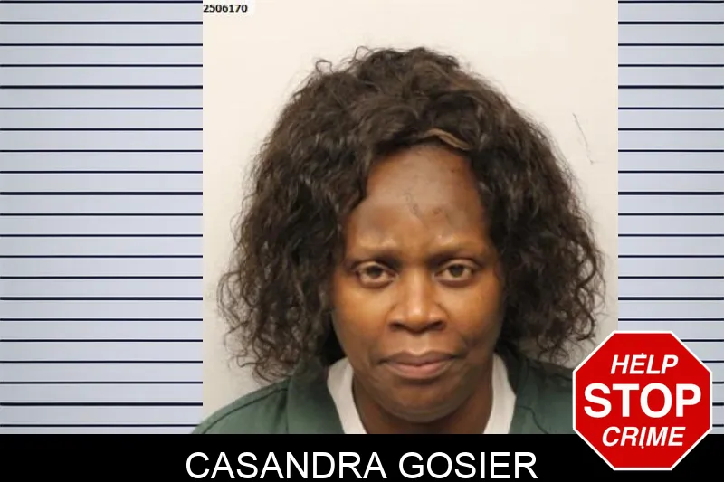 Casandra Gosier mugshot – Chatham County , Georgia Casandra Gosier mugshot