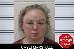 Cayli Marshall mugshot