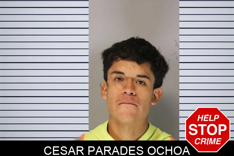 Cesar Parades Ochoa mugshot