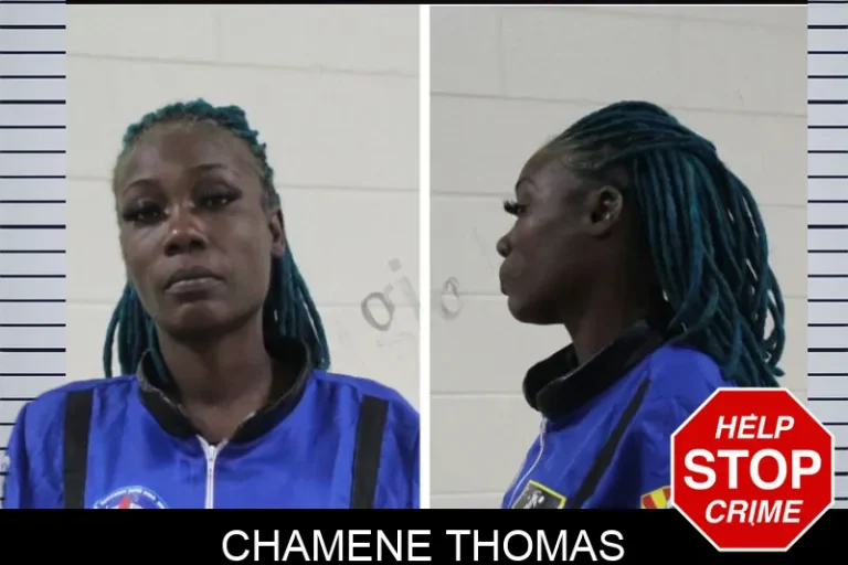 Chamene Thomas mugshot – Houston County , Georgia Chamene Thomas