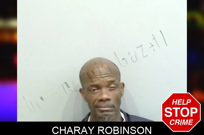 Charay Robinson mugshot