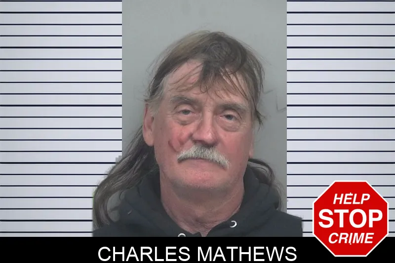 Charles Mathews mugshot