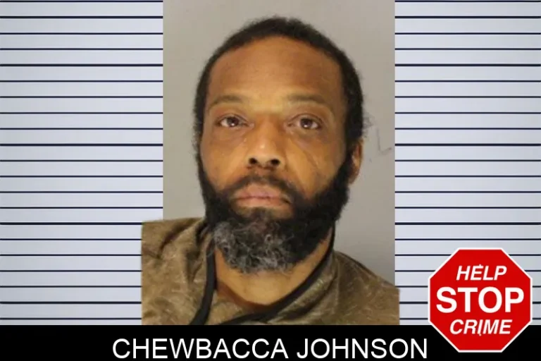 Chewbacca Johnson mugshot – Hall County , Georgia Chewbacca Johnson