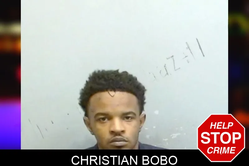 Christian Bobo mugshot