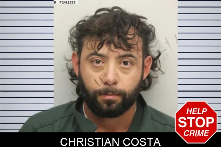 Christian Costa mugshot – Chatham County , Georgia Christian Costa