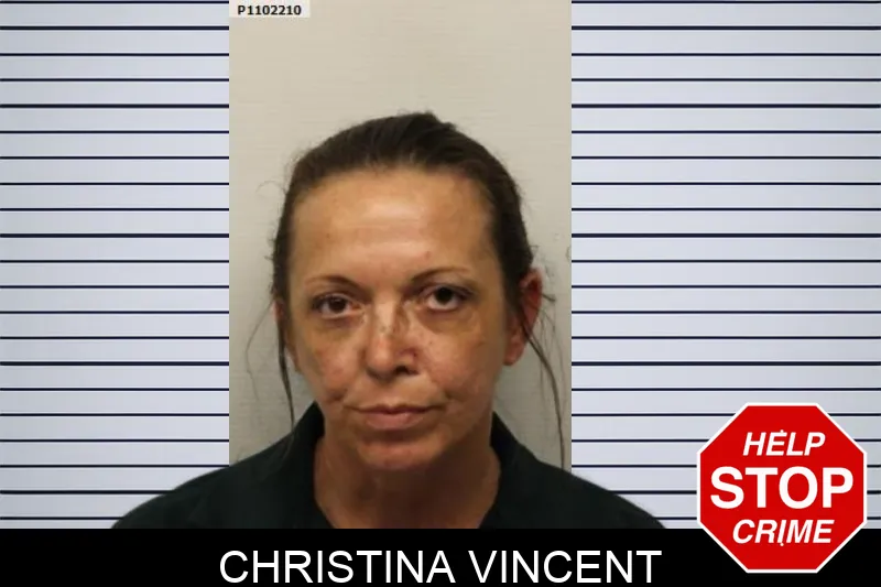 Christina Vincent Mugshots