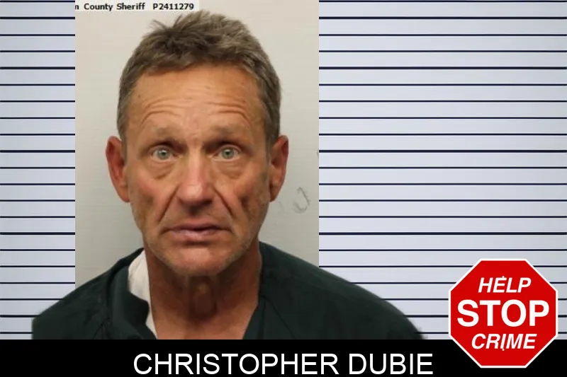 Christopher Dubie mugshot