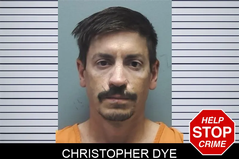 Christopher Dye mugshot