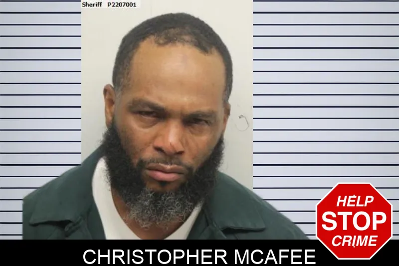 Christopher McAfee Mugshots