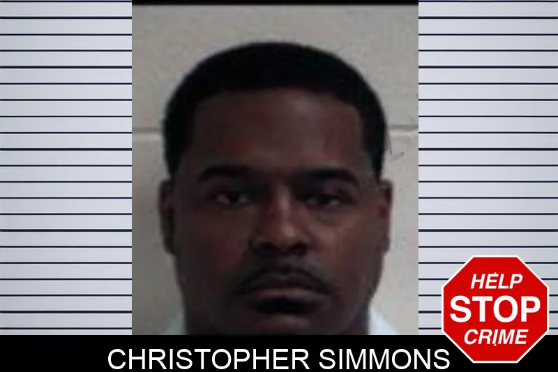 Christopher Simmons mugshot