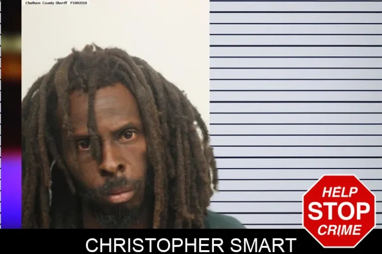 Christopher Smart mugshot – Chatham County , Georgia Christopher Smart