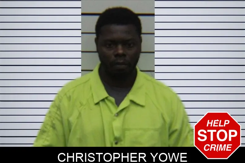 Christopher Yowe Mugshots