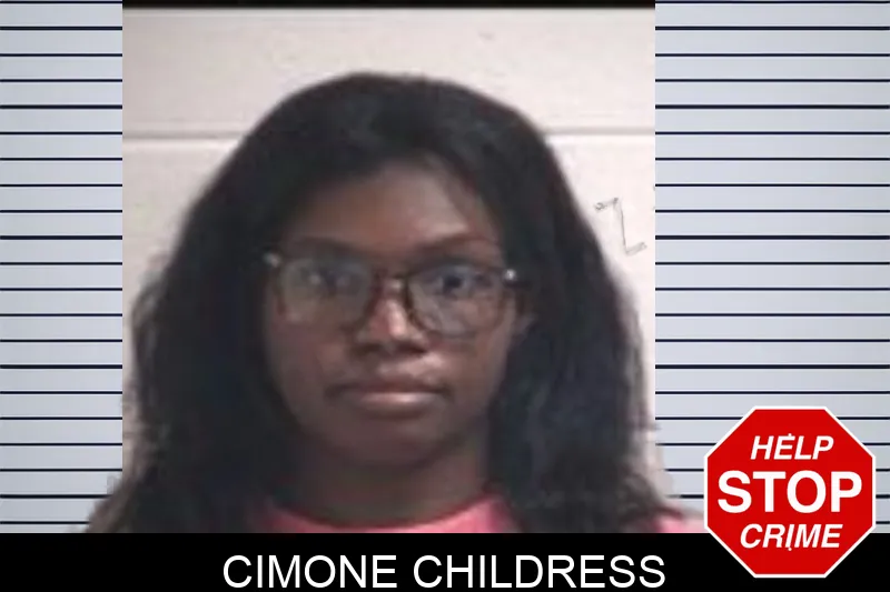 Cimone Childress mugshot