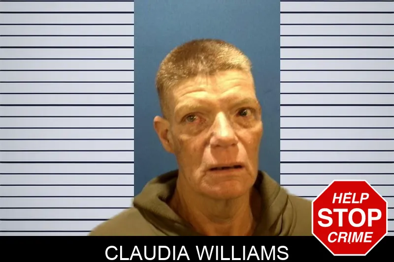 Claudia Williams mugshot