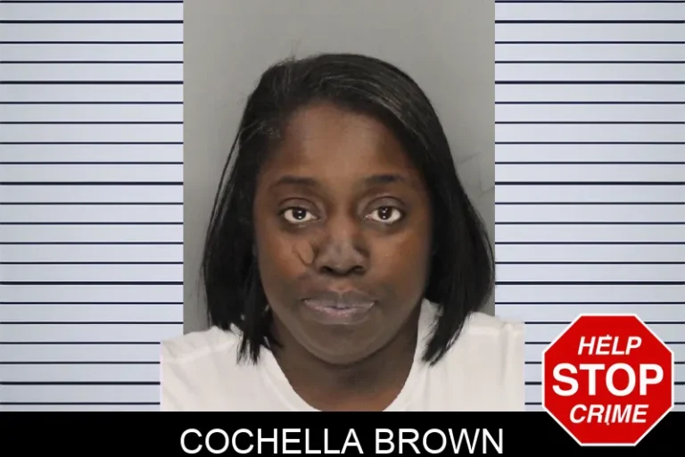 Cochella Brown mugshot – Cobb County , Georgia Cochella Brown