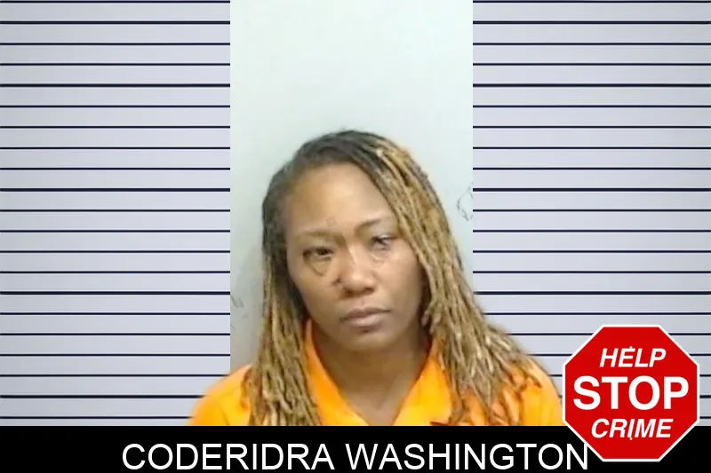 Coderidra Washington mugshot