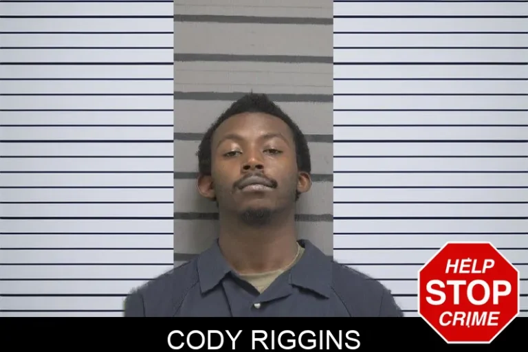 Cody Riggins mugshot – Dougherty County , Georgia Cody Riggins