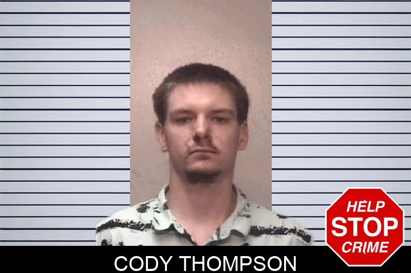 Cody Thompson mugshot