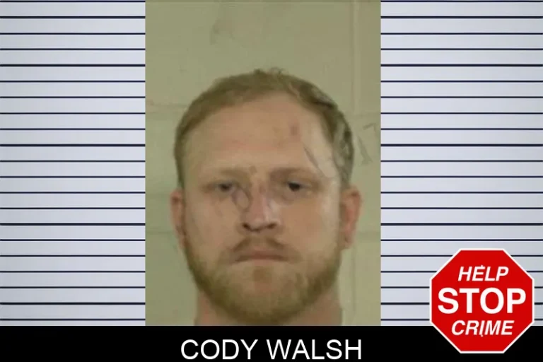 Cody Walsh mugshot – Liberty County , Georgia Cody Walsh