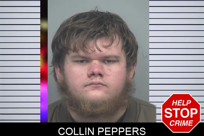 Collin Peppers mugshot