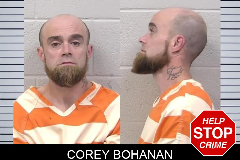 Corey Bohanan mugshot