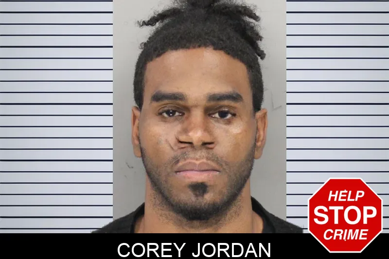 Corey Jordan mugshot