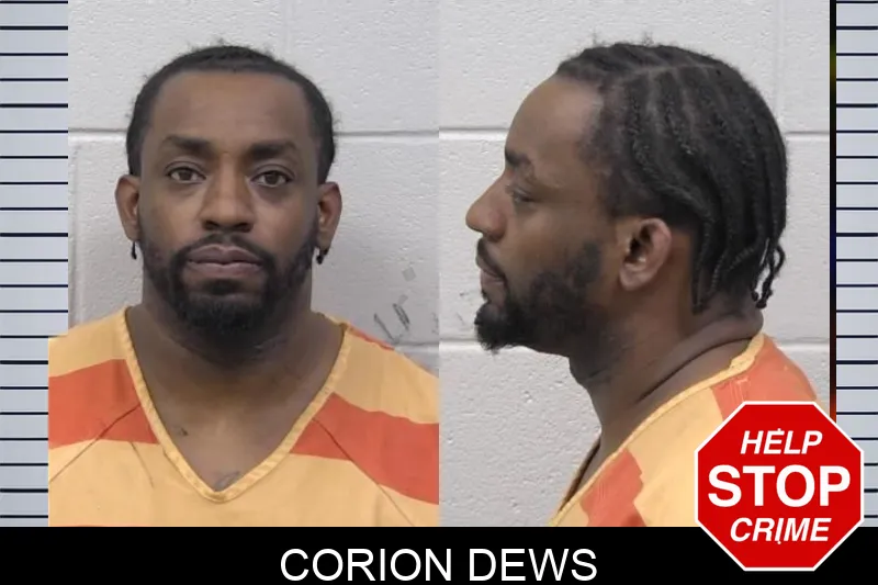 Corion Dews Mugshots