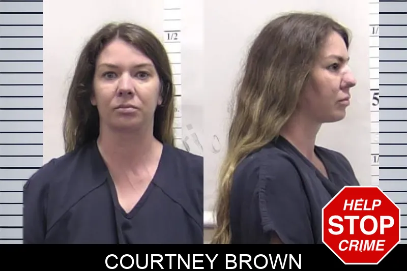 Courtney Brown Mugshots