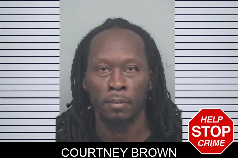 Courtney Brown mugshot