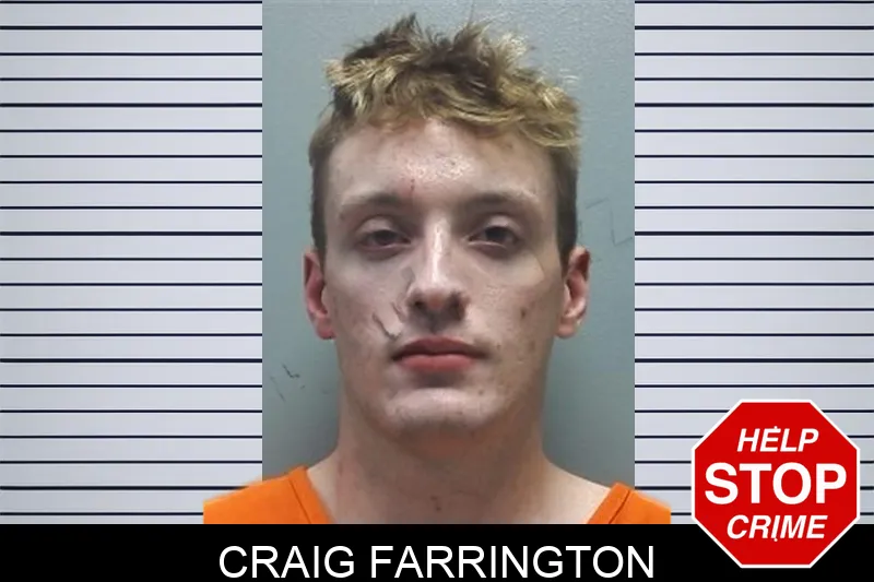 Craig Farrington mugshot