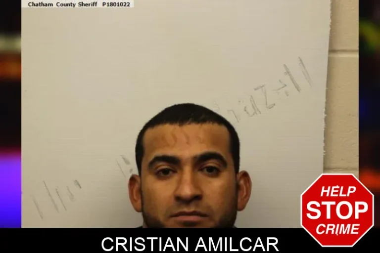 Cristian Amilcar mugshot – Chatham County , Georgia Cristian Amilcar