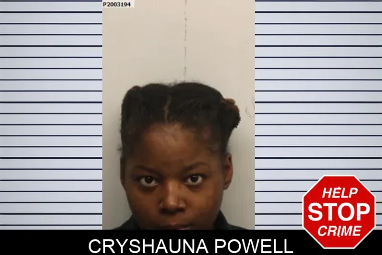 Cryshauna Powell mugshot – Chatham County , Georgia Cryshauna Powell