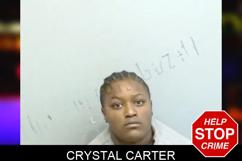 Crystal Carter mugshot