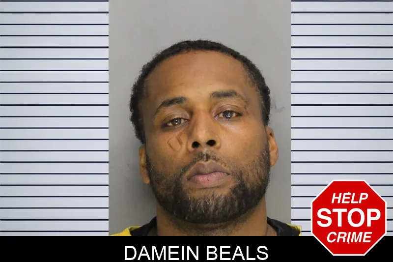 Damein Beals Mugshots