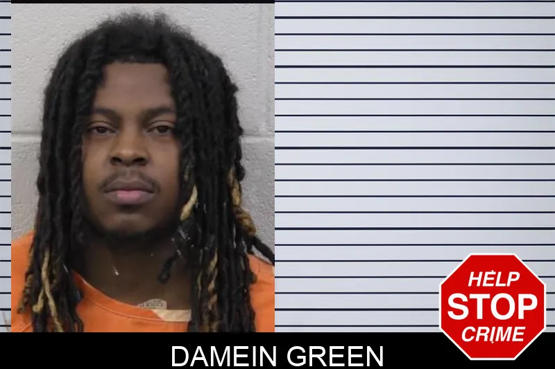Damein Green Mugshots