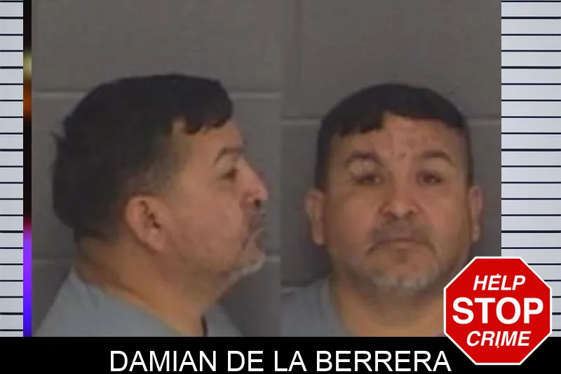 Damian De la Berrera Mugshots